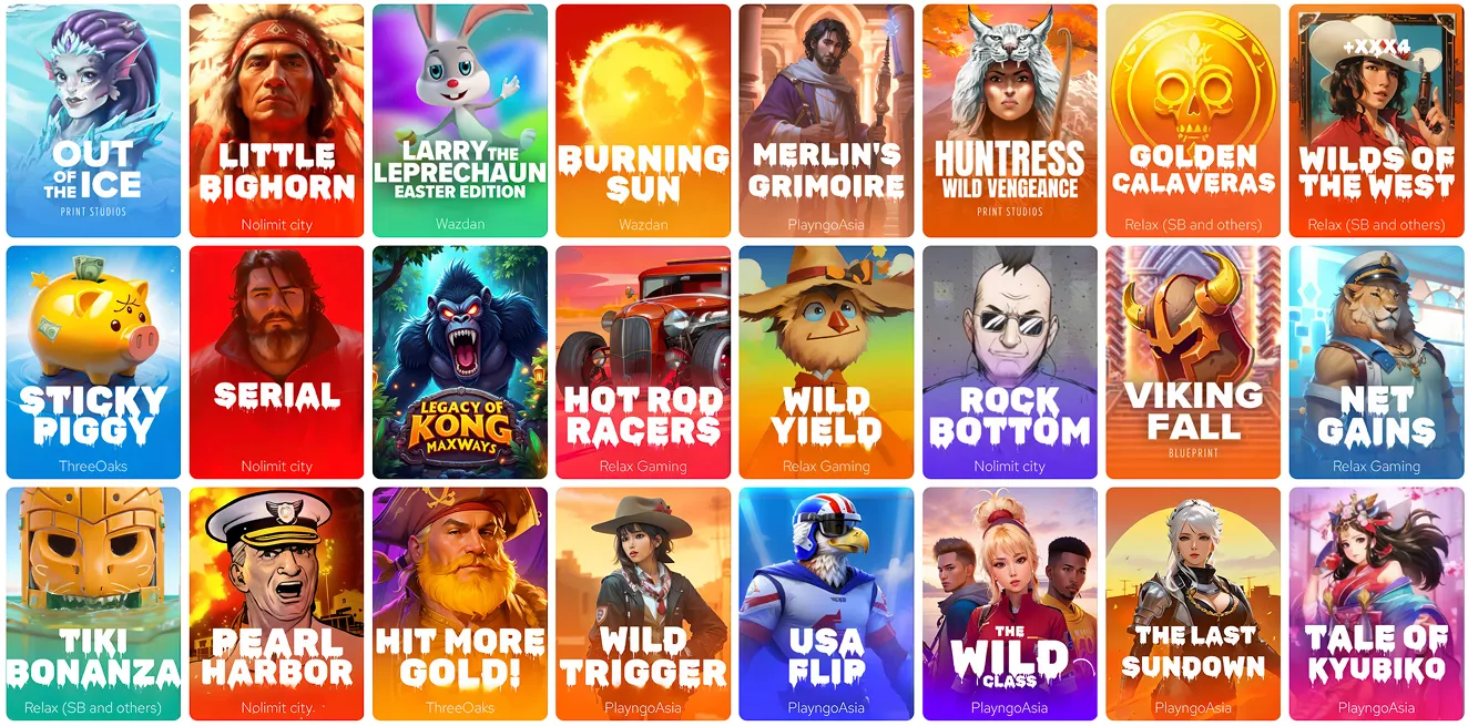 Start playing slots at Valor Casino with huge bonuses